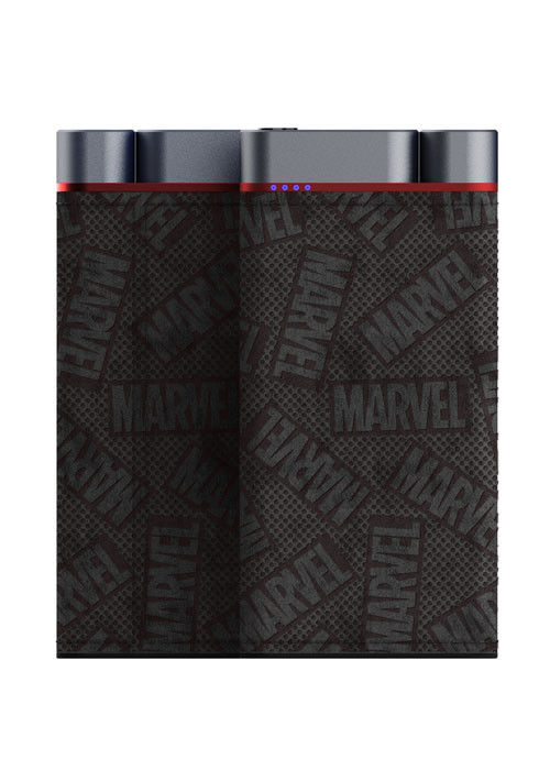 10000mAh パワーバンク メタルシェル レザー仕上げ 2pcs USB-A 1pc Type-C ポート