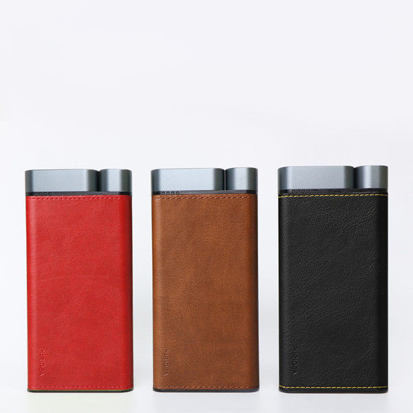 10000mAh PD20W パワーバンク メタルシェル レザー仕上げ 2pcs USB-A 1PC Type-C ポート